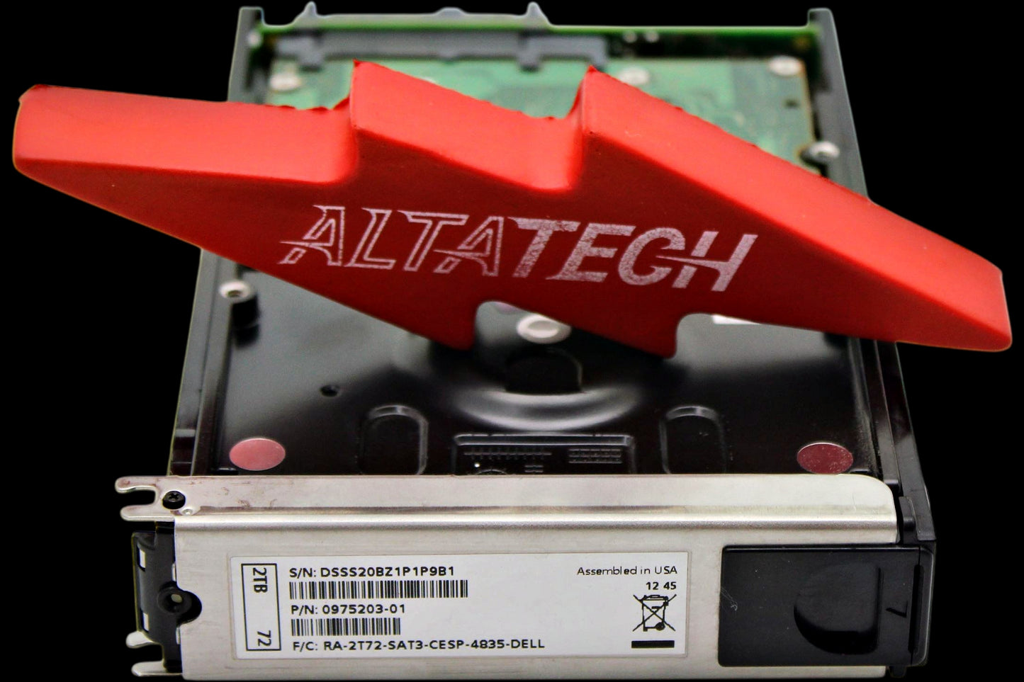 Dell 2P4N9-EQL 2TB 7.2K SATA 3.5 6G HDD EQL, Used