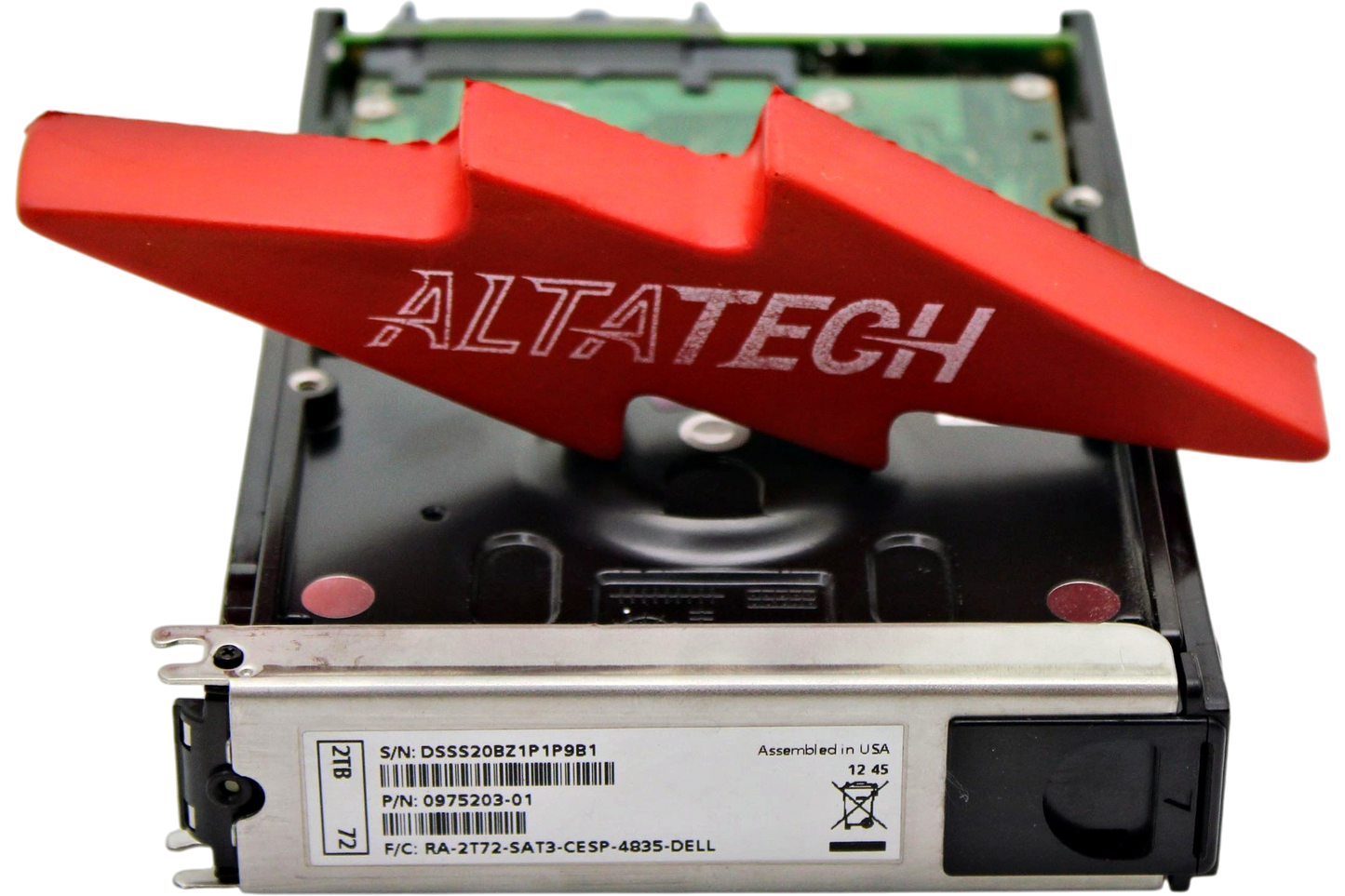 Dell 2P4N9-EQL 2TB 7.2K SATA 3.5 6G HDD EQL, Used