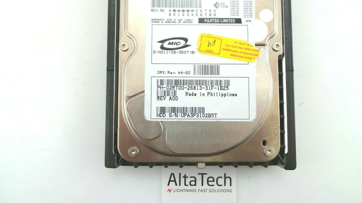 Dell 2R700 73GB 10K U320 SCSI 3.5", Used