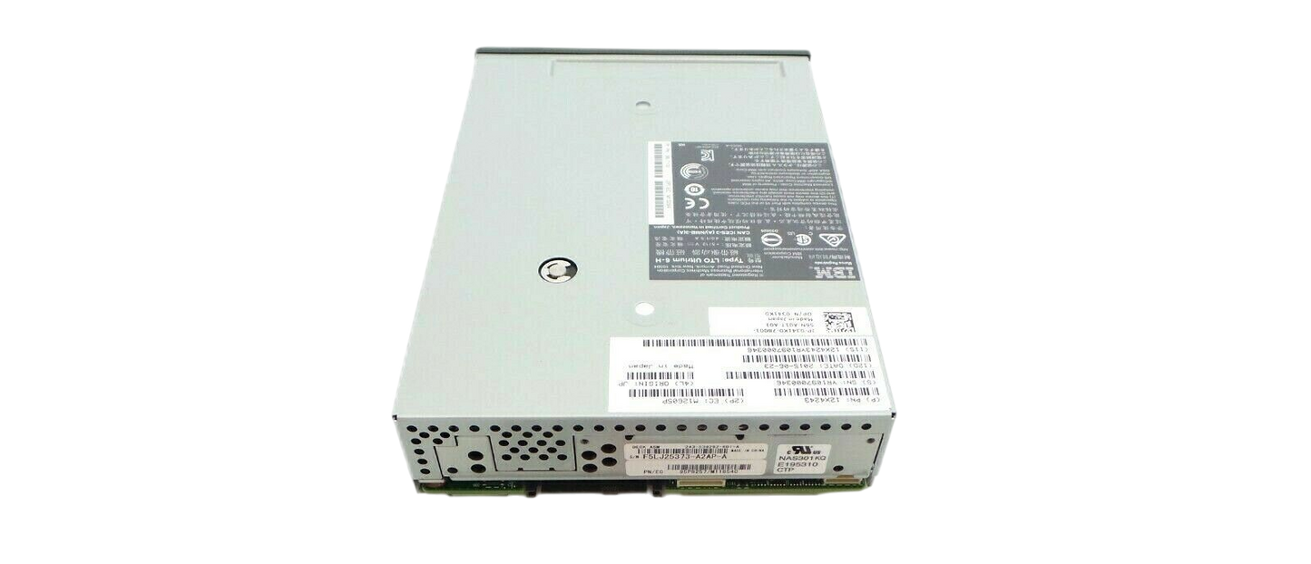 Dell 341K0 PowerVault 2.5/6.25TB LTO-6 Ultrium Half Height SAS Tape Drive 95P8257 12X4243  DELL P/N 341K0 , This will ONLY work in DELL PowerVault, Used