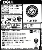 Dell 383N9 1.8TB 10K SAS 2.5 12G 4KN HBEBJ20DA5, Used