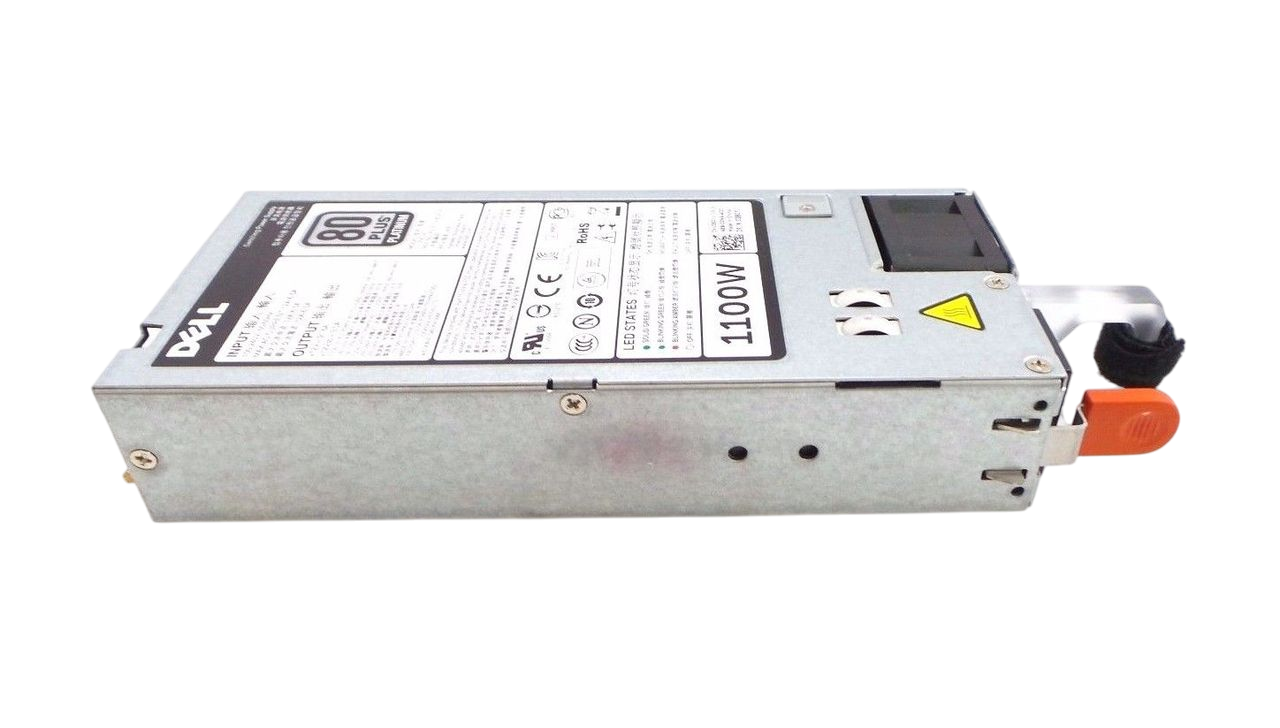 Dell 38GYJ PowerEdge R720 1100W Hot-Swap Power Supply, Used
