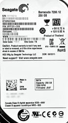 Dell 3F0CM 250GB 7.2K SATA 3.5 6G ST3250312AS, Used