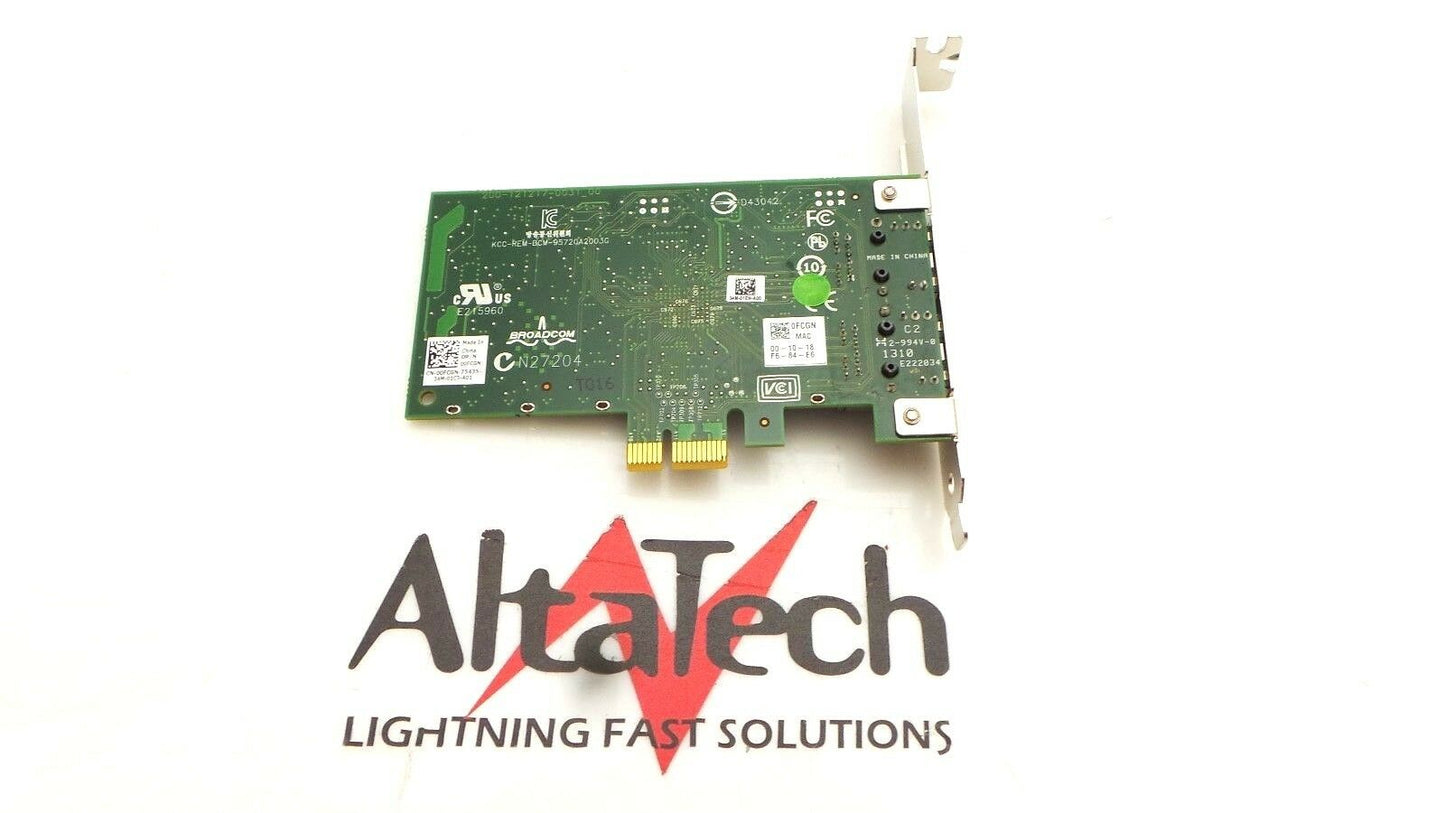 Dell 03N8C7 Dual Port 1GB PCIe Ethernet Adapter, Used