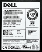 Dell 3RDJV 960GB SSD SATA 2.5 6G MU MLC MZ7KM960HAHP-000D3 / MZ-7KM960A, Used
