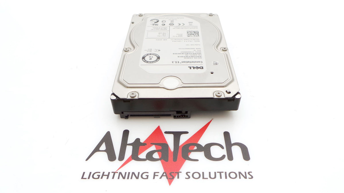 Dell 400-20100 2TB 7.2K SAS 3.5" 6G, Used