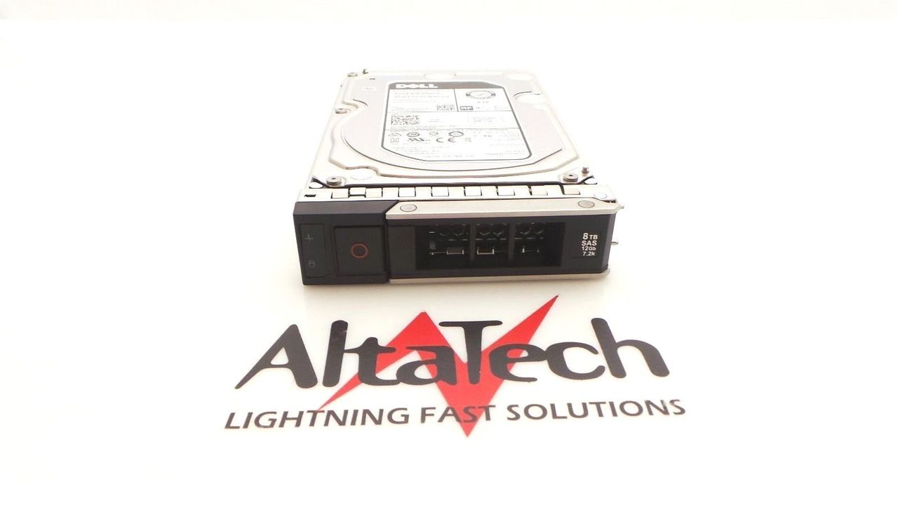 Dell 400-AUVT 8TB 7.2K SAS 3.5" 12G HDD, Used