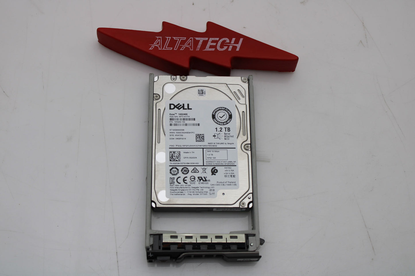 Dell 400-BBFI 1.2TB SAS 2.5" 12G Hard Disk Drive, New Open Box