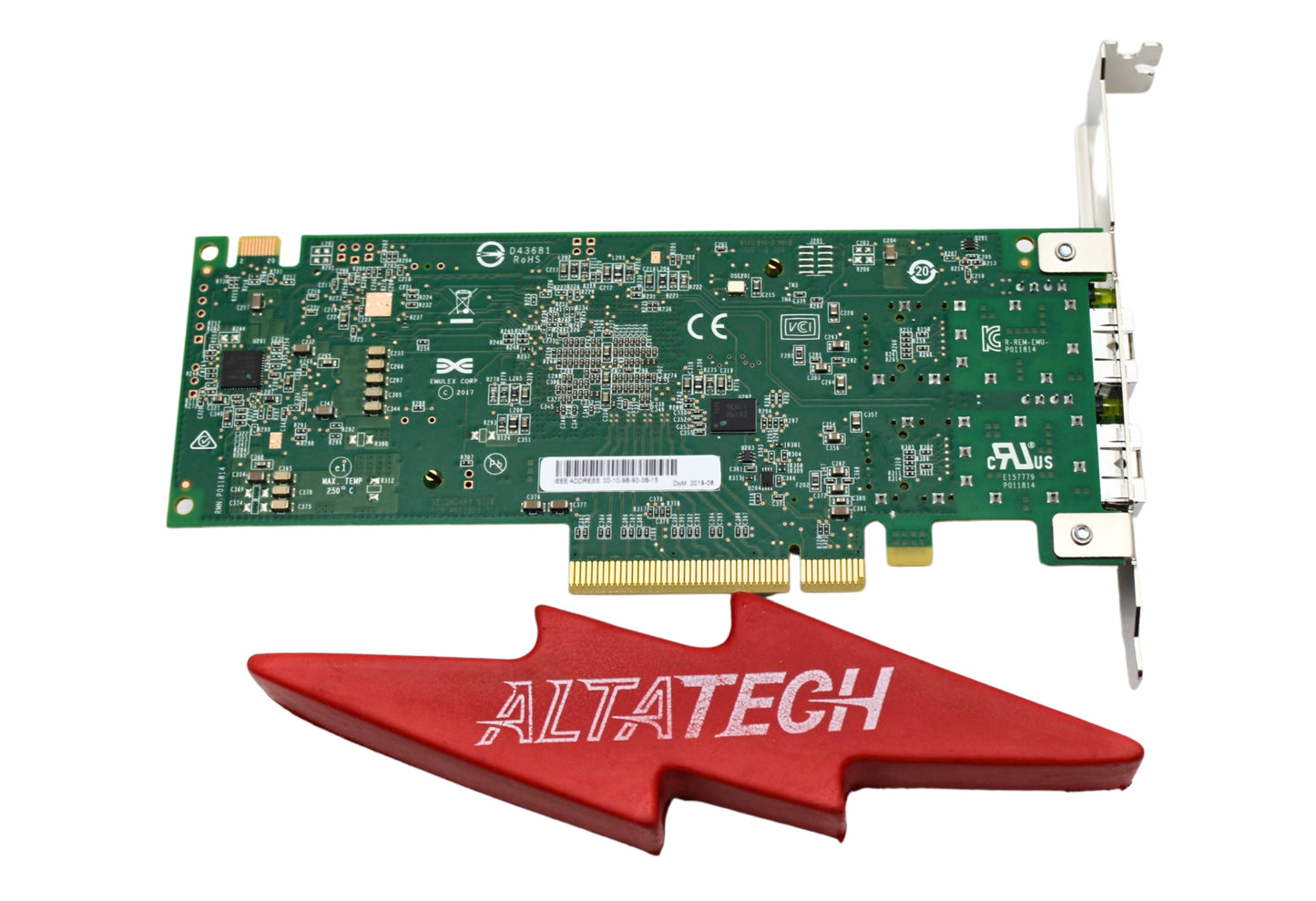 Dell 406-BBMR 32GB DP Emulex LPE35002 HBA FH, Used