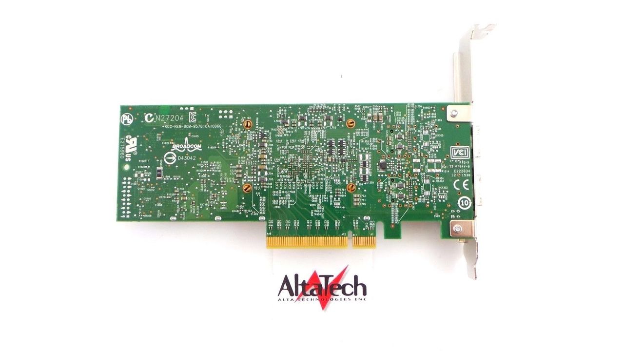 Dell 430-4421 Broadcom 57810S 10GB DP Network Adapter FH, Used