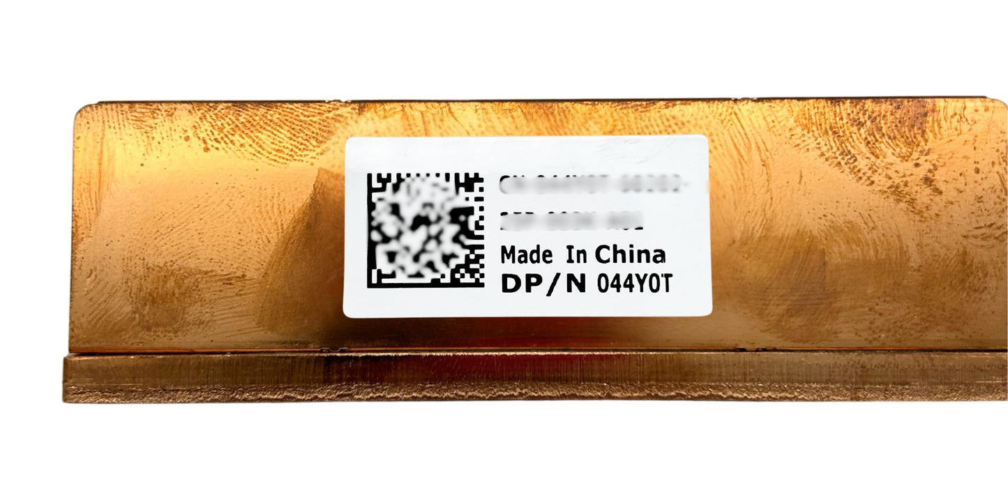 Dell 44Y0T HEATSINK 115W AND 130W CPU M620, Used