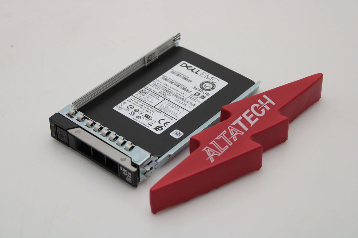 Dell 4H1RX_NEW 3.84TB SSD SATA 2.5 6G MTFDDAK3T8TDT-1AW16ABDA 5300 MAX, New No Box