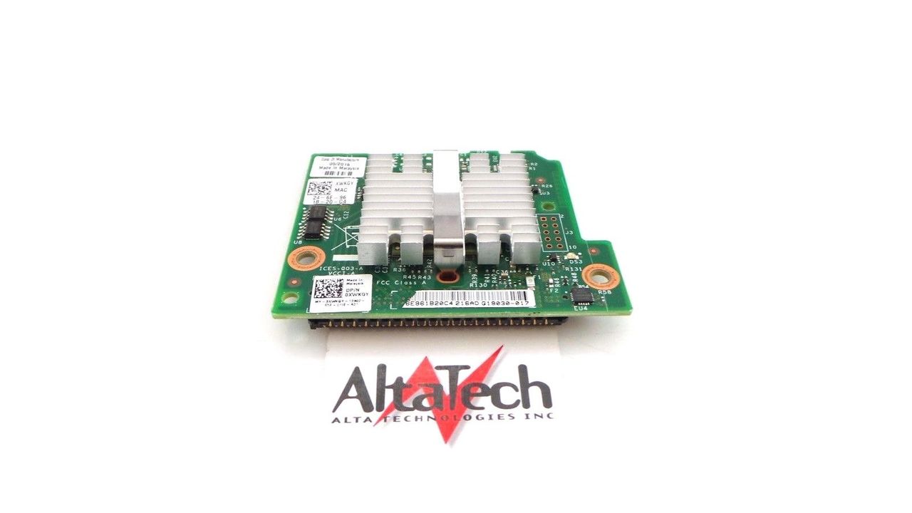 Dell 04KT53 X520-K 10G Dual Port Network Daughter Card, Used