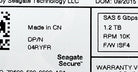 Dell 4RYFR 1.2TB 10K SAS 2.5 6G SED, Used
