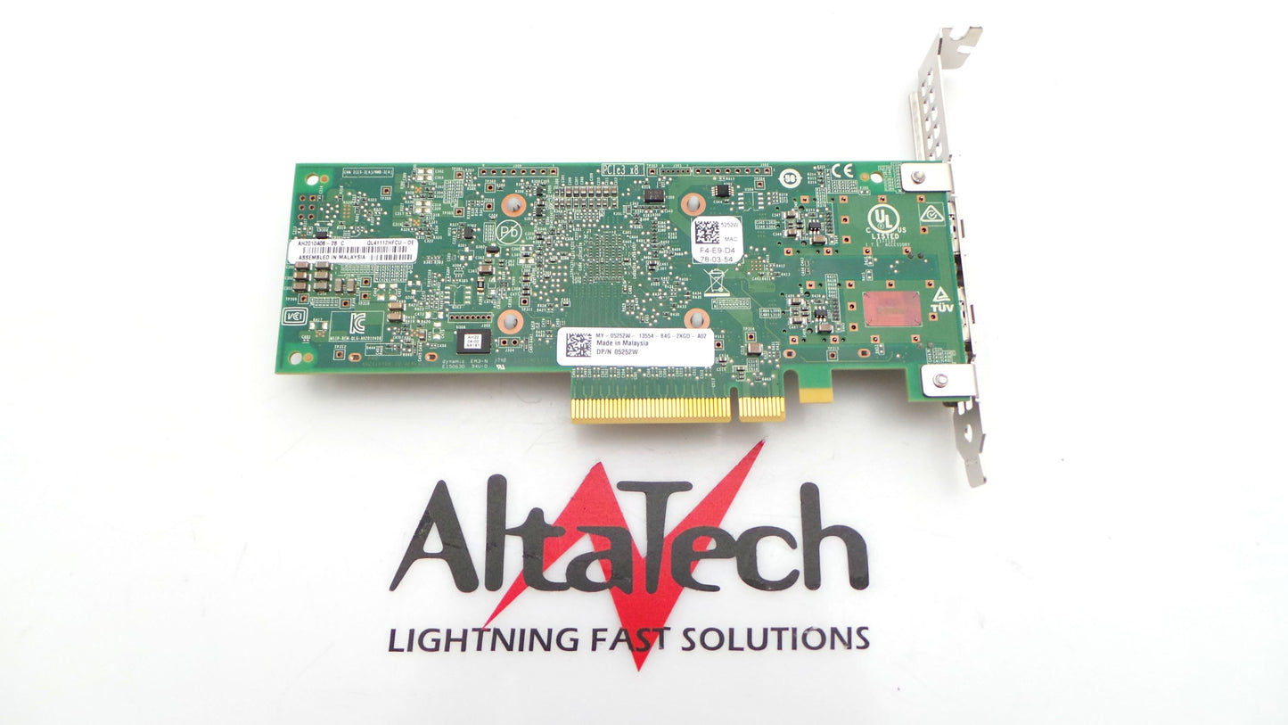 Dell 540-BBYH Dual Port 10GB SFP+ FC Network Adapter, Used