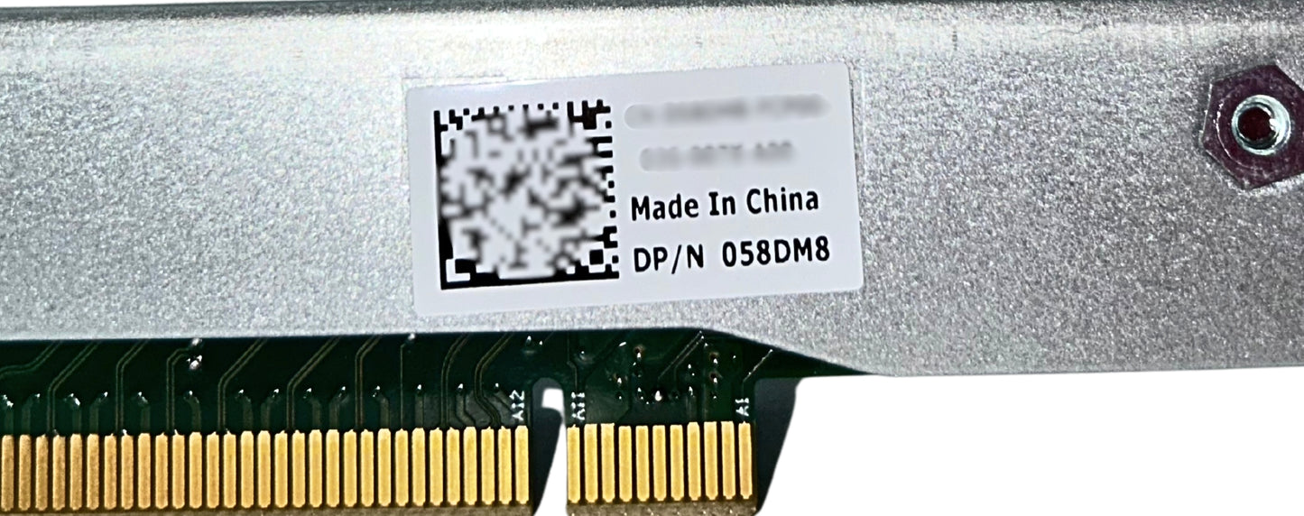 Dell 58DM8 Riser Board #2 for R540/R440/R740X2, Used