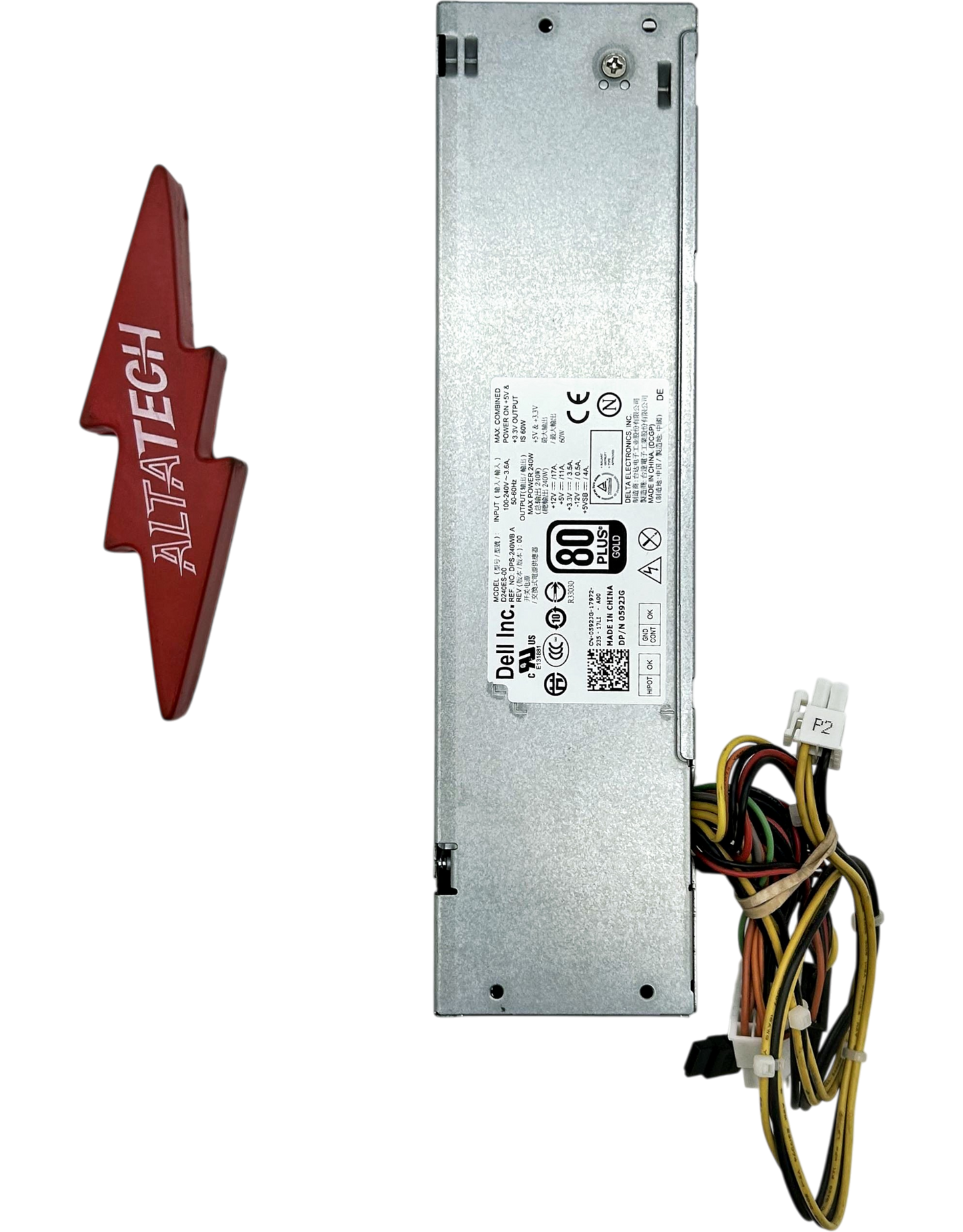 Dell 592JG 240W Power Supply OPT 7010 SFF, Used