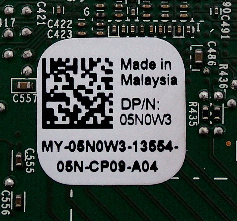 Dell 5N0W3 QL41162HFRJ 10GBE RJ-45 DP FH, Used