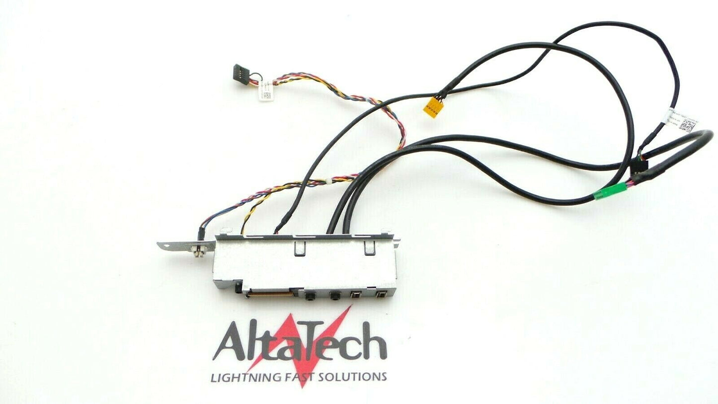 Dell 5WWPX Vostro 260 Front I/O USB Audio SD Card Power Button, Used