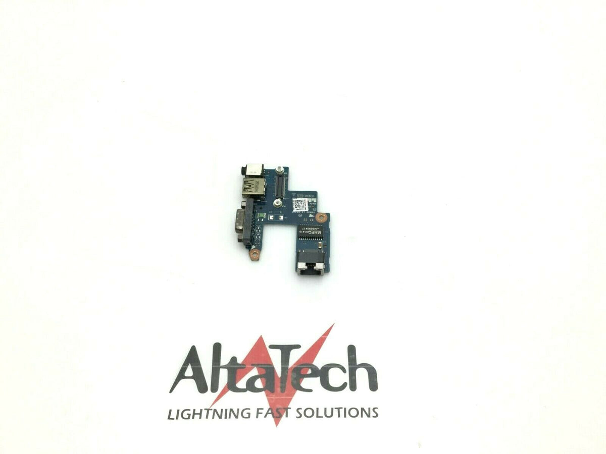 Dell 061WYK Laptop USB Audio NIC VGA I/O Board, Used