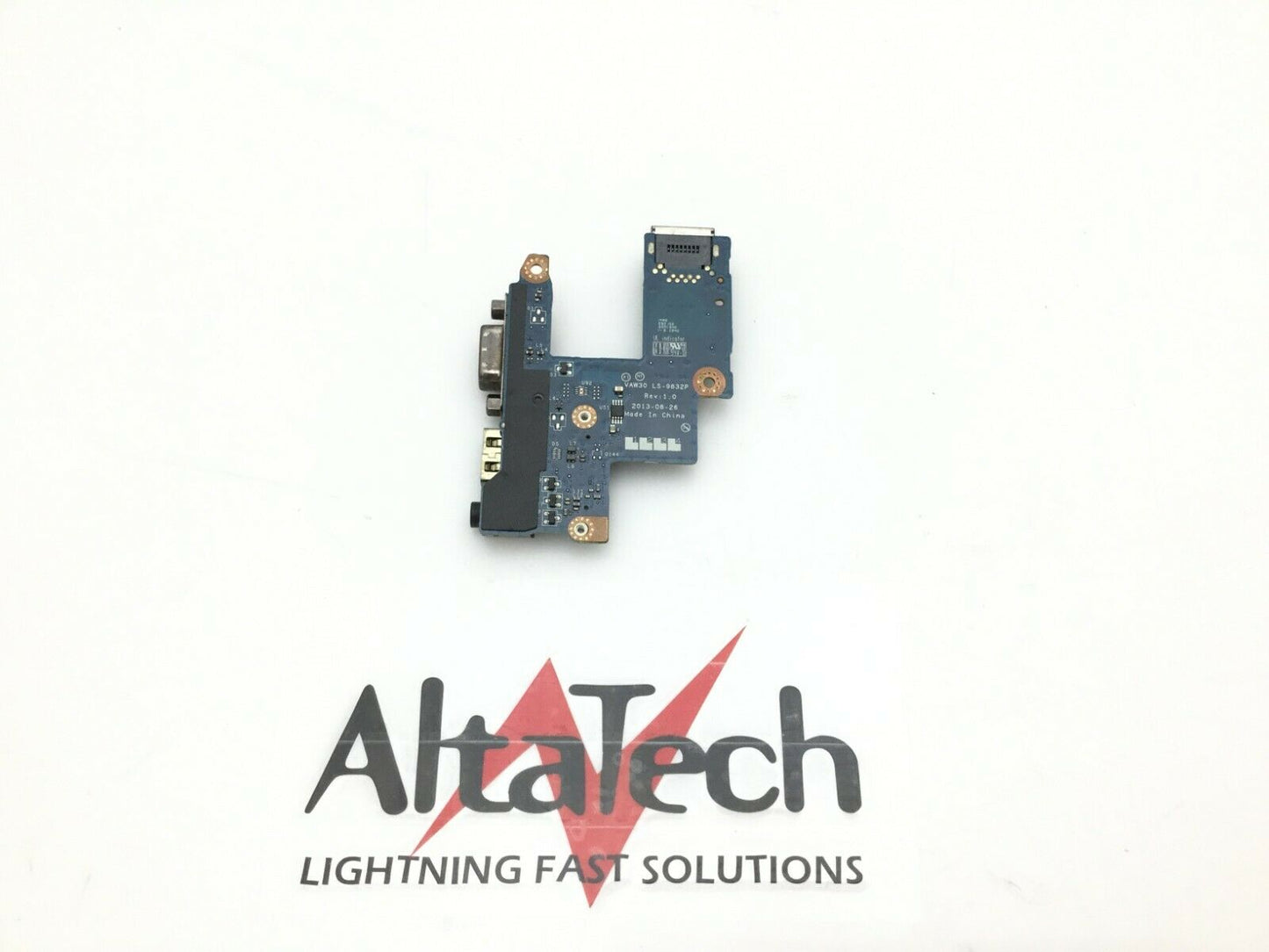 Dell 061WYK Laptop USB Audio NIC VGA I/O Board, Used