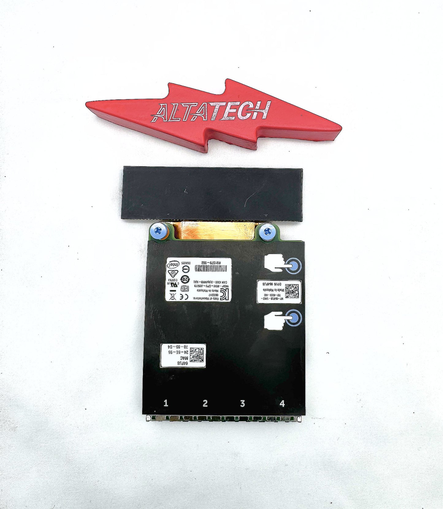 Dell 64PJ8 Intel X550-T4 4X10GB QP CP RNDC, Used