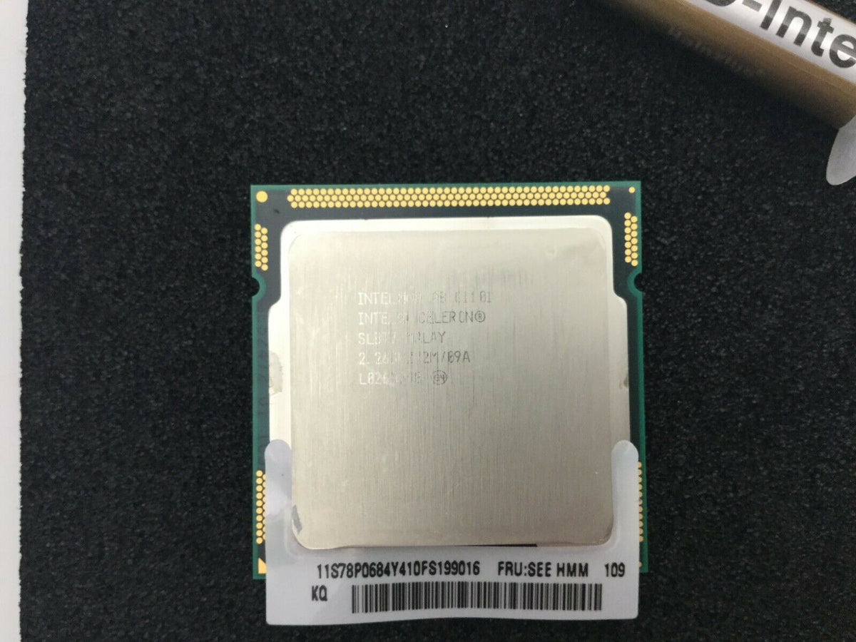 Dell 6F9GX Dell 6F9GX Intel Celeron G1101 Dual-Core 2.26 GHz 2MB Processor SLBT7 w/ Thermal Grease, Used