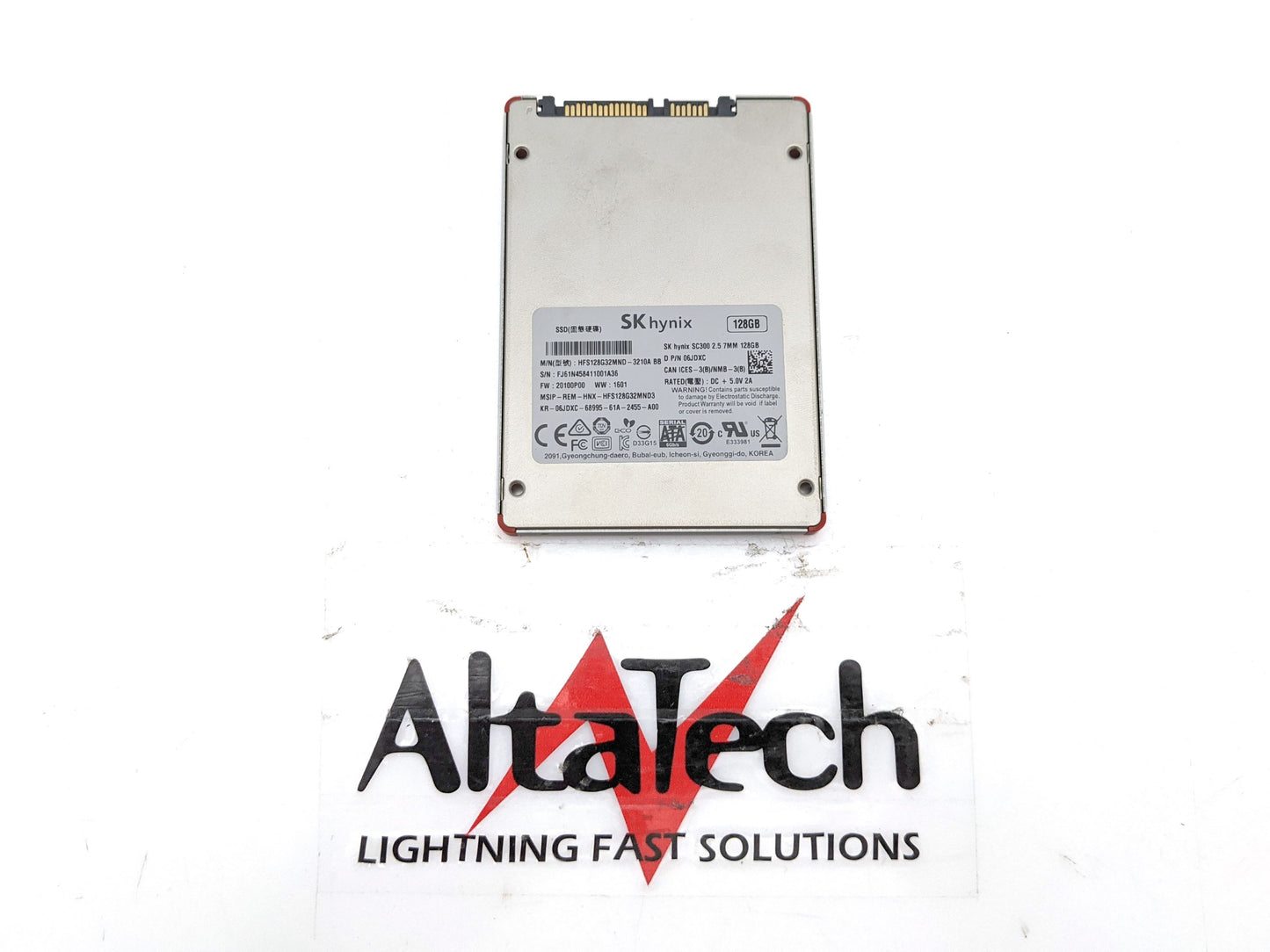 Dell 06JDXC 128GB SSD SATA 2.5, Used