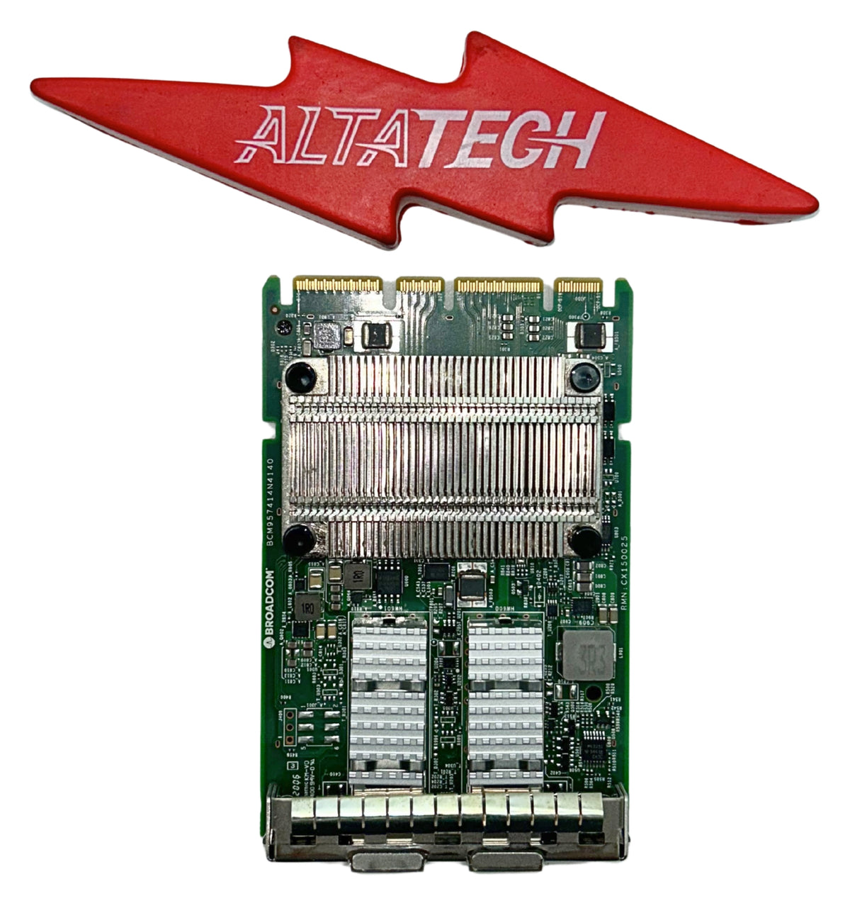 Dell 6JKXY Broadcom 57412 Dual Port 10GbE SFP+ OCP NIC 3.0, Used