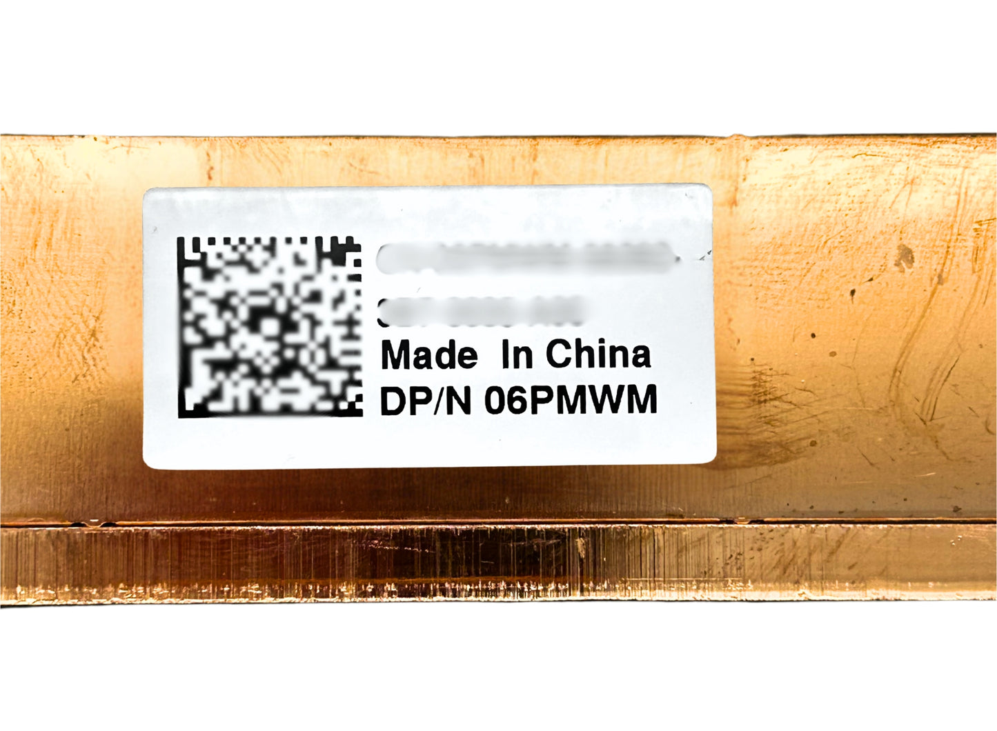 Dell 6PMWM PEM820 WIDE COPPER HEATSINK, Used