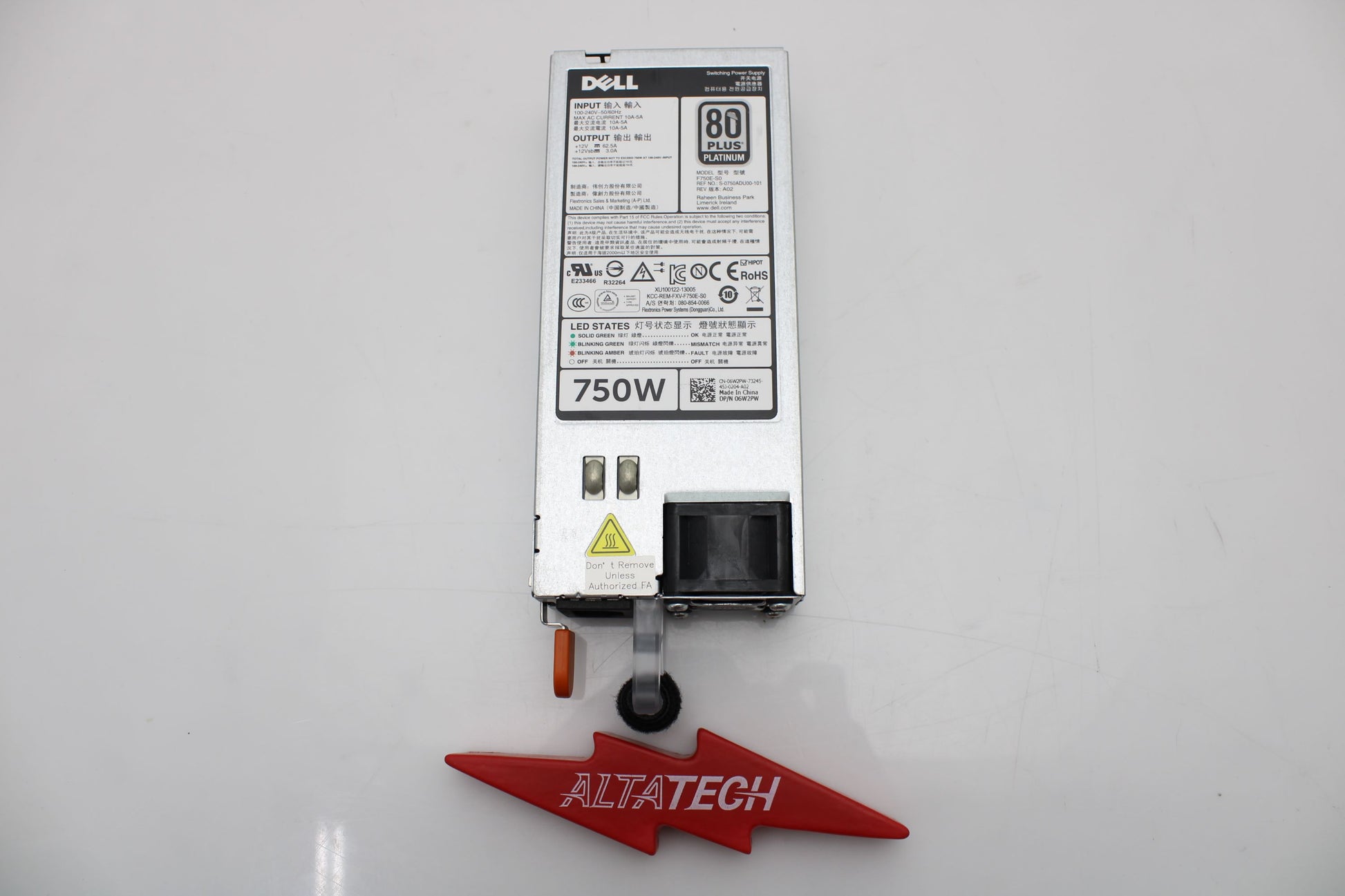Original For DELL R520 R620 R720 T620 T420 750W Power Supply F750E Original For DELL R520 R620 R720 T620 T420 750W Power Supply F750E
