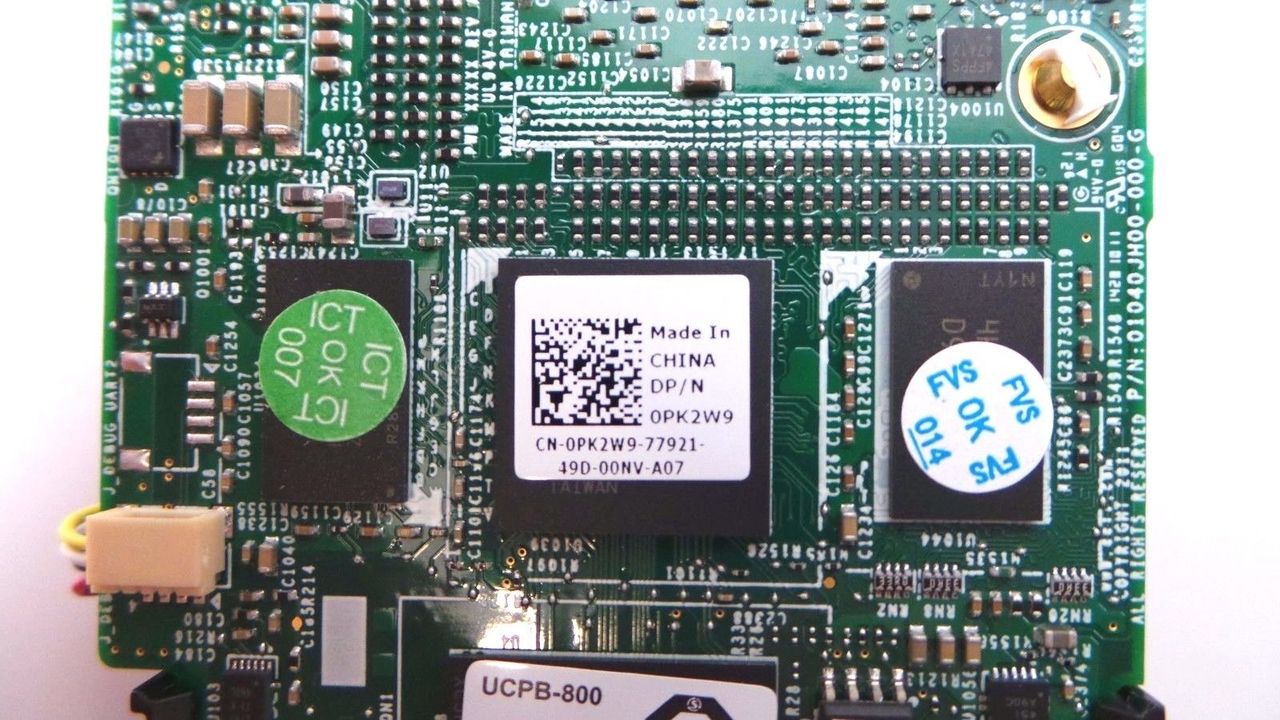 Dell 6WM95 H710P 1GB Mini Mono RAID Controller, Used