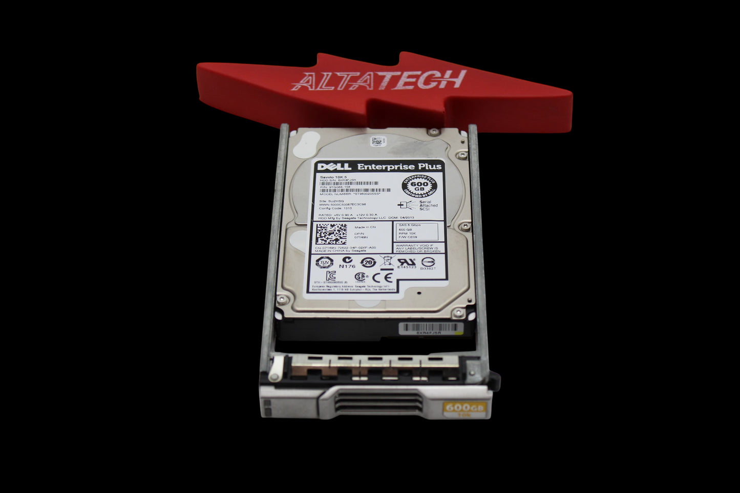 Dell 7149N-EQL 600GB 10K SAS 2.5 6G HDD EP+, Used