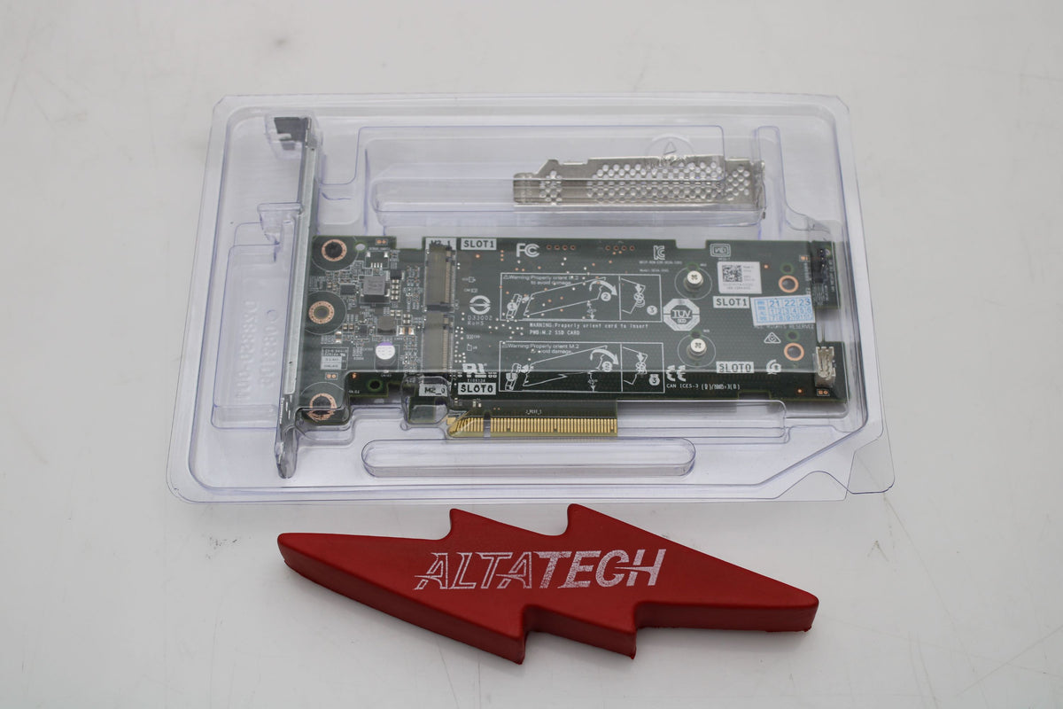 Dell 7HYY4_NEW Boss Controller 2xM.2 SATA PCI-E FH, New Open Box