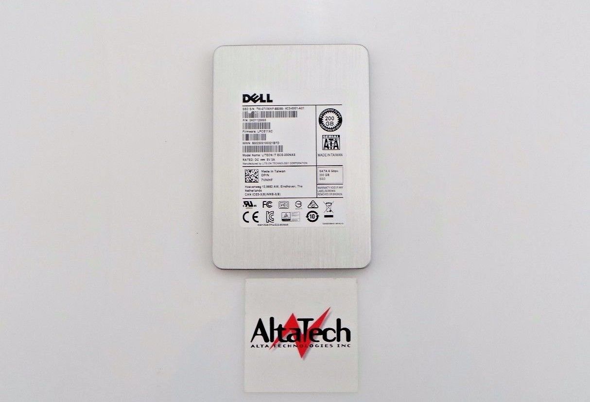 Dell 07VWHF 200GB SSD SATA 2.5 6G MU, Used