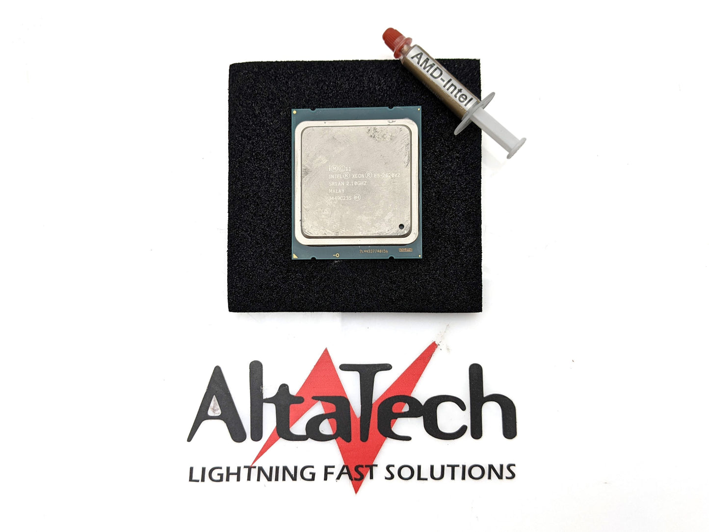 Dell 7XH72 Dell 7XH72 Intel Xeon E5-2620v2 2.1GHz 6-Core 15MB 80W 6C Processor SR1AN w/ Thermal Grease, Used