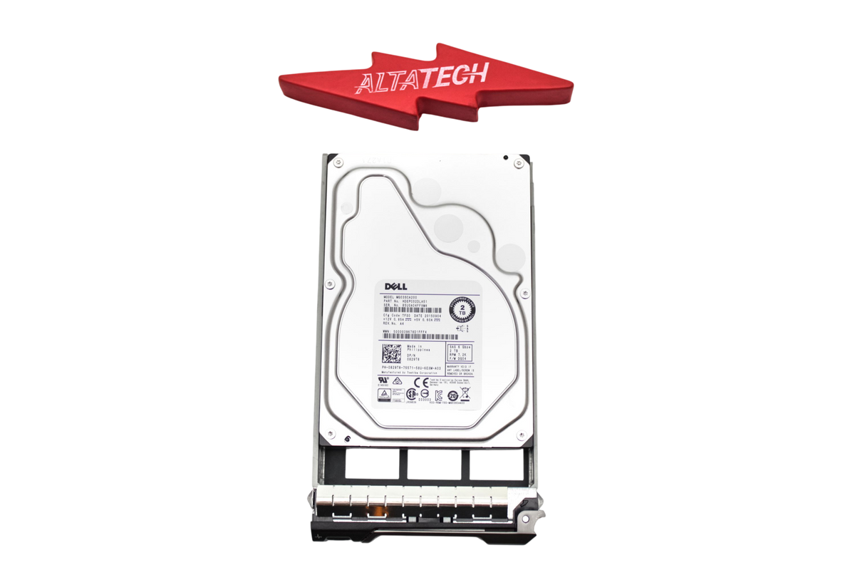 Dell 829T8 2TB 7.2K SAS 3.5 6G MG03SCA200 / HDEPC02DLA51, Used