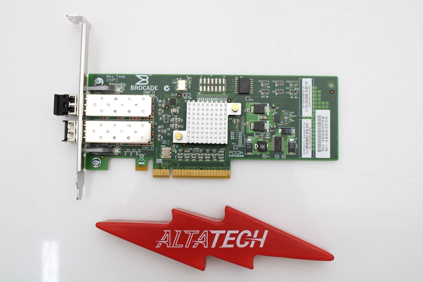 Dell 84-1000446-01 Brocade 825 8GB Dual Port HBA FH, Used