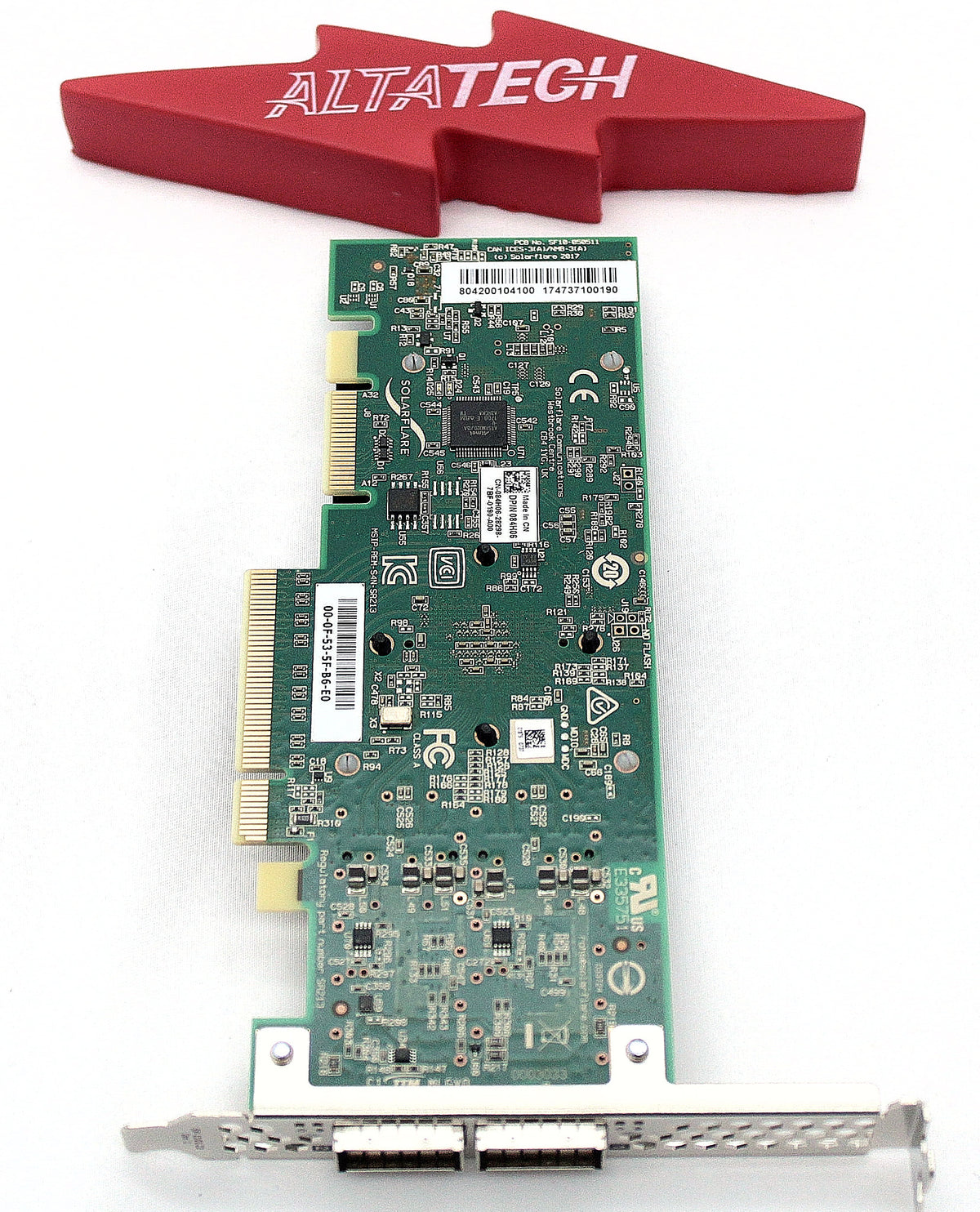 Dell 84H06 Dual Port SFN8042+ 40Q PXE FH Network Card, Used