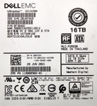 Dell 8CCGH 16TB 7.2K SATA 3.5 6G WUH721816AL6L0 / 0F38481, Used