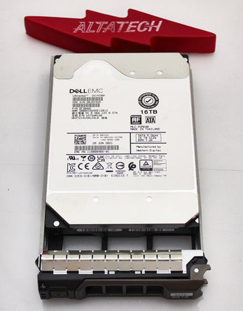 Dell 8CCGH 16TB 7.2K SATA 3.5 6G WUH721816AL6L0 / 0F38481, Used