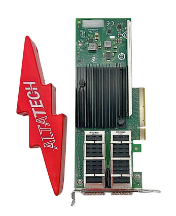 Dell 8DKFV Intel XL710-QD2 40Gb Dual Port NIC QSFP LP Network Card, Used