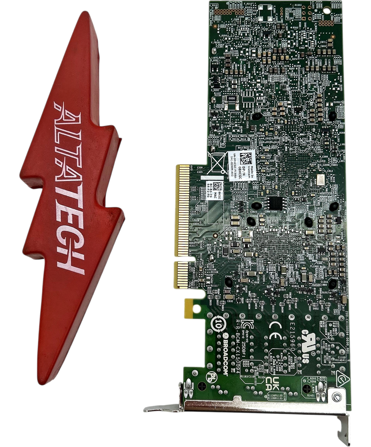 Dell 8HCGC BROADCOM 57454 QP 10GBASE-T CNA LP, Used