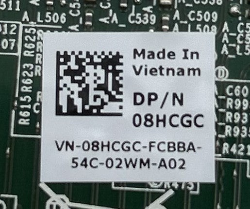 Dell 8HCGC BROADCOM 57454 QP 10GBASE-T CNA LP, Used