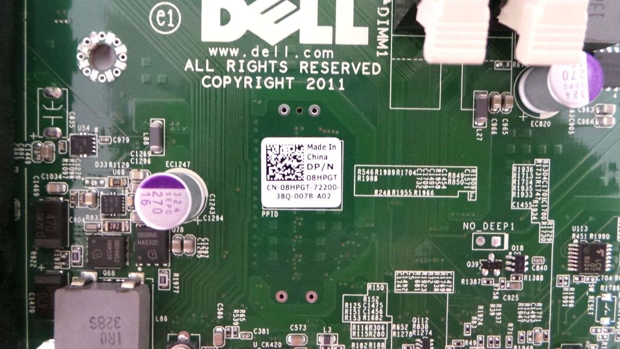 Dell 8HPGT Precision T3600 LGA2011 System Board, Used