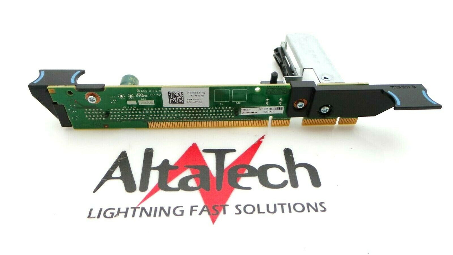 Dell 08TWY5 PowerEdge R620 PCIe (1x 16) Riser Board #3, Used