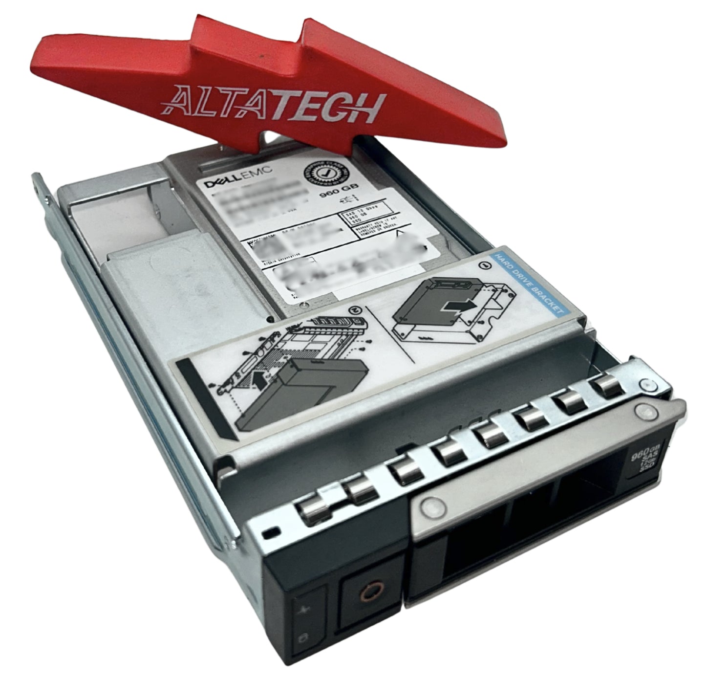 Dell 91GGX 960GB SSD SAS 2.5 12G MU KRM5XVUG960G / SDFGD86DAB01, Used