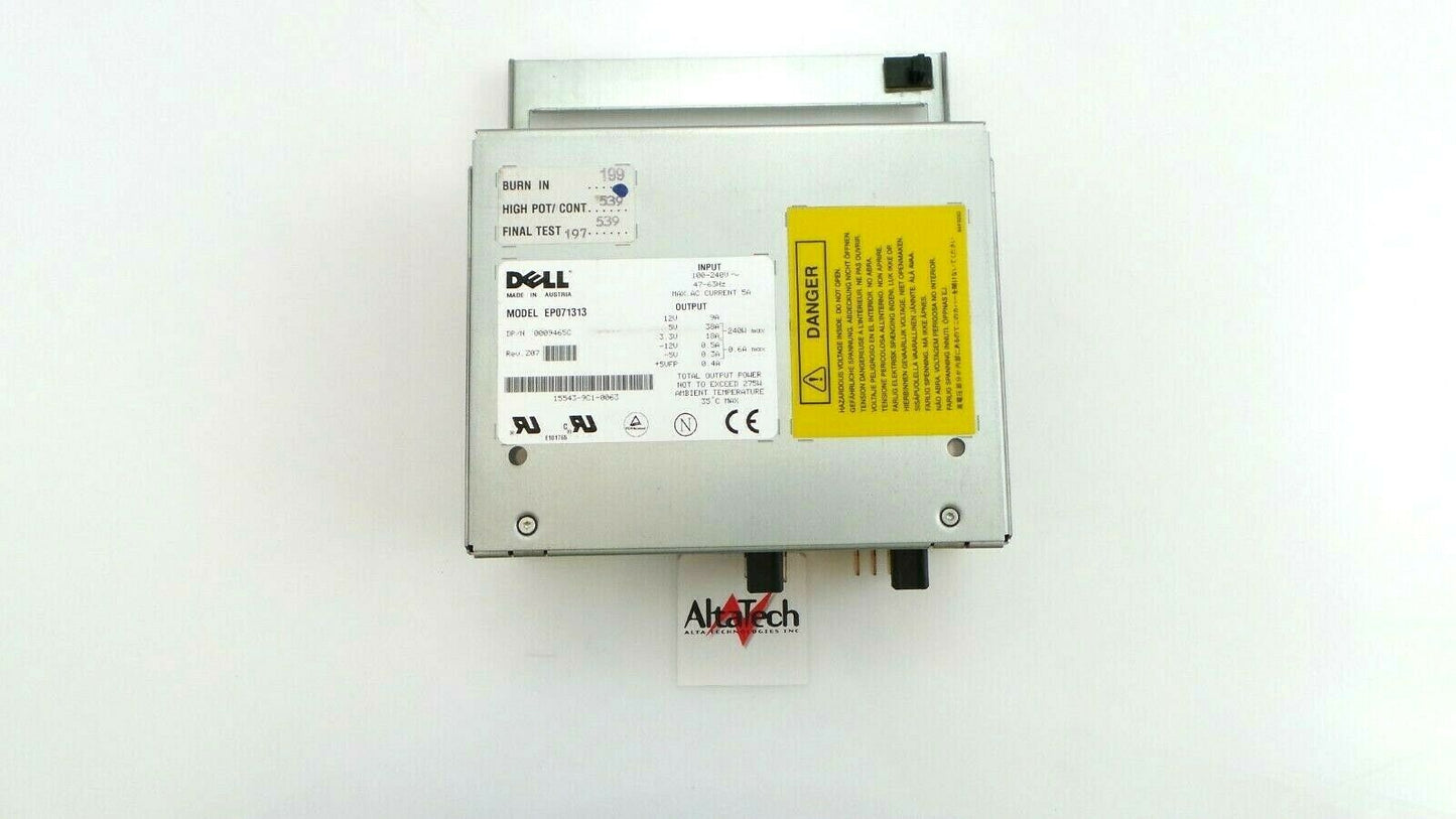Dell 09465C PowerEdge 4350/6350 275W Power Supply, Used