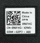 Dell 96FHG 2.5 HARD DRIVE BLANK MD1420/SC420, Used