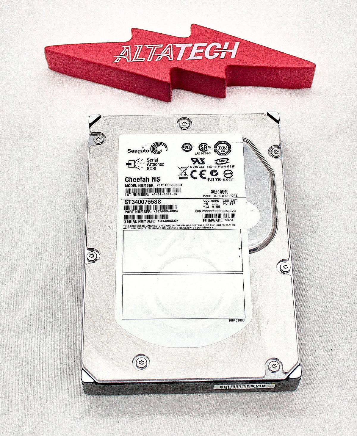 Dell 9EA066-080 400GB 10K SAS 3.5 3G 9EA066-080 EQL, Used